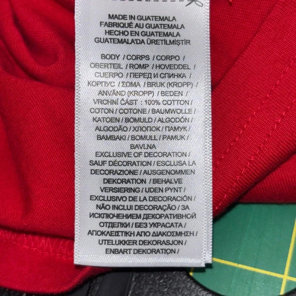 Polo Ralph Lauren Mens Red Big Pony Logo Long Sleeve Hooded T-Shirt Large
